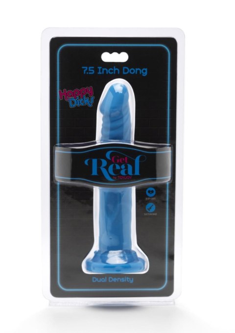 Dildo realistyczne Happy Dicks ToyJoy niebieskie 19 cm TOYJOY
