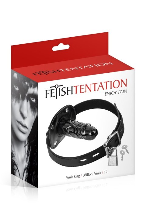 GAG WITH BIG DONG BLACK (Size: T2) Comcorde - SAS EDITIONS CONCORDE