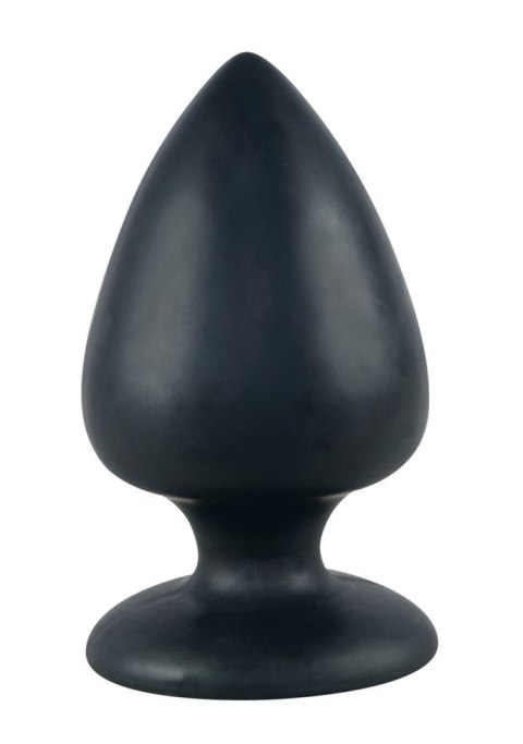 Korek analny Black Velvets silikonowy duży z przyssawką 14 cm Black Velvets