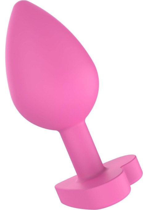 Korek analny silikonowy Lets Fuck ToyJoy różowy 8.5 cm TOYJOY
