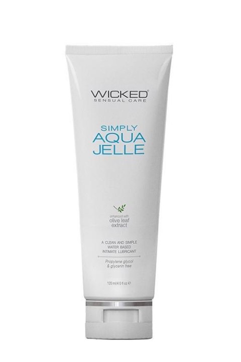 Lubrykant na bazie wody Wicked Simply Aqua Jelle 120 ml Wicked Sensual Care
