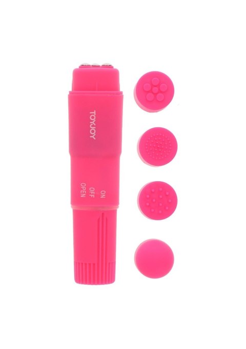 Masażer ToyJoy Funky różowy na baterie AA TOYJOY