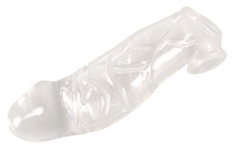 Przedłużka na penisa Crystal Clear TPE 19,2 cm Crystal
