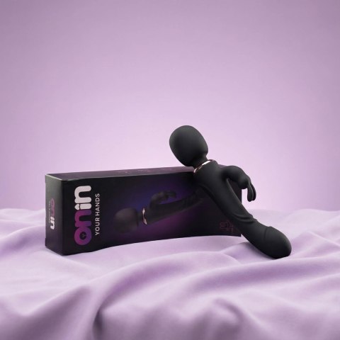 Rabbit vibrator - black ORION