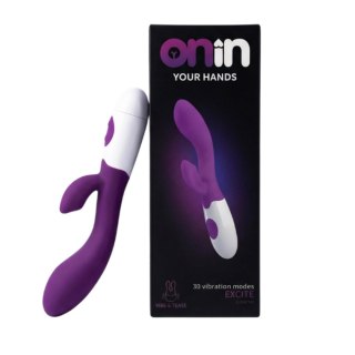 Rabbit vibrator - purple ORION