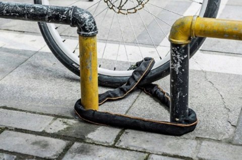 ZAPIĘCIE BLOKADA ROWEROWA ŁAŃCUCH DO ROWERU Fortrade