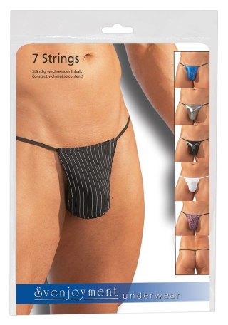 Zestaw 7 stringów męskich Svenjoyment S L Svenjoyment