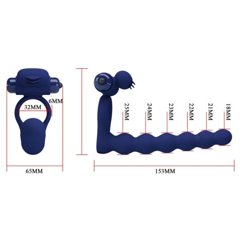 PRETTY LOVE - Powerful ring, 10 vibration functions Baile - Boys of Toys Sp. z. o.o. (dystrybutor)
