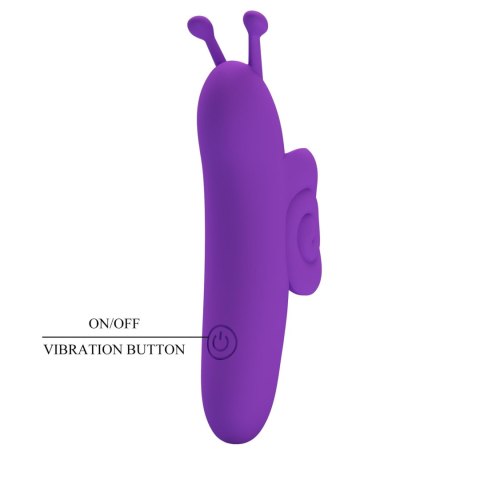 PRETTY LOVE - Snail Honey Finger, 10 vibration functions Memory function Baile - Boys of Toys Sp. z. o.o. (dystrybutor)