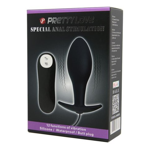 PRETTY LOVE - VIBR. SPECIAL ANAL STIMULATION 12 function Baile - Boys of Toys Sp. z. o.o. (dystrybutor)