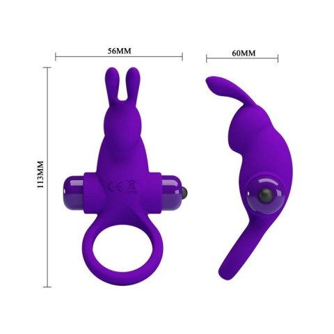 PRETTY LOVE - VIBRANT PENIS RING I Purple Baile - Boys of Toys Sp. z. o.o. (dystrybutor)