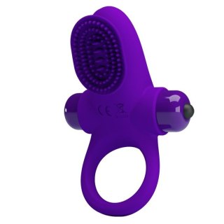 PRETTY LOVE - VIBRANT PENIS RING II Purple Baile - Boys of Toys Sp. z. o.o. (dystrybutor)