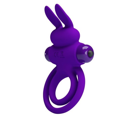PRETTY LOVE - VIBRANT PENIS RING III 10 Functions Purple Baile - Boys of Toys Sp. z. o.o. (dystrybutor)