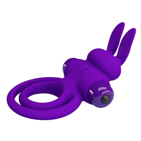 PRETTY LOVE - VIBRANT PENIS RING III 10 Functions Purple Baile - Boys of Toys Sp. z. o.o. (dystrybutor)