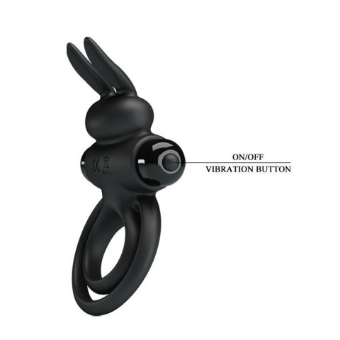 PRETTY LOVE - VIBRANT PENIS RING III Black Baile - Boys of Toys Sp. z. o.o. (dystrybutor)