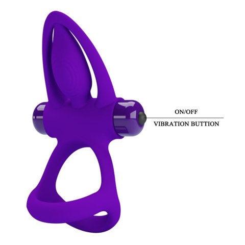 PRETTY LOVE - VIBRATION COCK RING, 10 vibration functions Baile - Boys of Toys Sp. z. o.o. (dystrybutor)