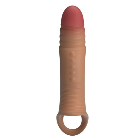 Pretty Love 8.7" Vibrating Penis Sleeve Extender Baile - Boys of Toys Sp. z. o.o. (dystrybutor)