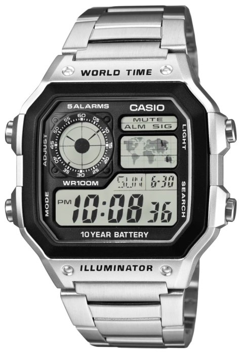 Zegarek Męski CASIO AE-1200WHD-1AVEF + BOX CASIO