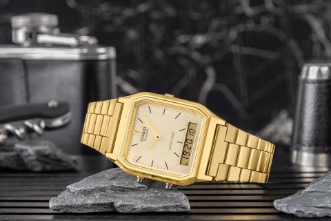 Zegarek Męski CASIO VINTAGE AQ-230GA-9DMQYES + BOX CASIO