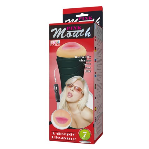 BAILE- PINK , A DEEP PLEASURE 7 vibration functions Baile - Boys of Toys Sp. z. o.o. (dystrybutor)