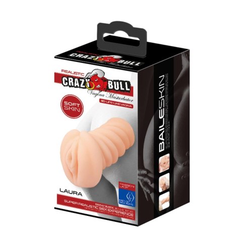 CRAZY BULL- LAURA, REALISTIC VAGINA Baile - Boys of Toys Sp. z. o.o. (dystrybutor)