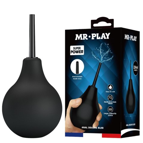 MR PLAY - ANAL DOUCHE BLKC (224 ml) Baile - Boys of Toys Sp. z. o.o. (dystrybutor)