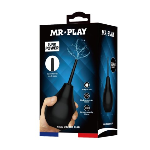 MR PLAY - ANAL DOUCHE BLKC (224 ml) Baile - Boys of Toys Sp. z. o.o. (dystrybutor)