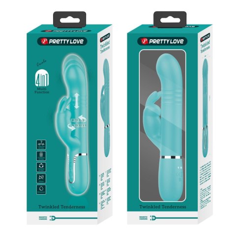 PRETTY LOVE - Coale Twinkled Tenderness, 7 vibration functions 4 rotation functions 4 thrusting settings Baile - Boys of Toys Sp. z. o.o. (dystrybutor)