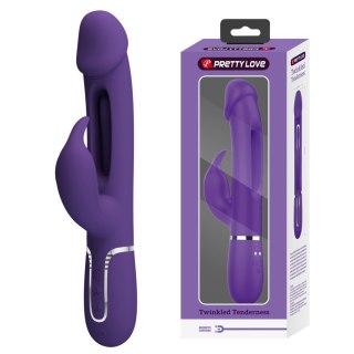 PRETTY LOVE - Kampas dark Purple, 7 vibration functions 4 licking settings Baile - Boys of Toys Sp. z. o.o. (dystrybutor)