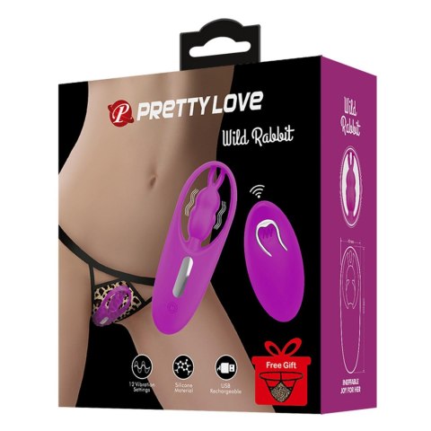 PRETTY LOVE - Wild Rabbit, 12 vibration functions Wireless remote control Baile - Boys of Toys Sp. z. o.o. (dystrybutor)