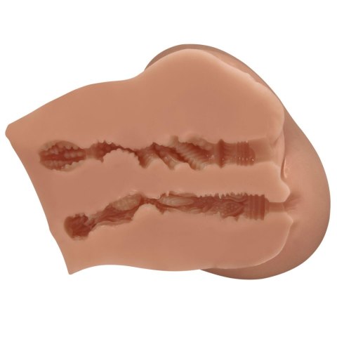 LUNA, Double-entry masturbator's realistic vagina or anus Crazy Bull
