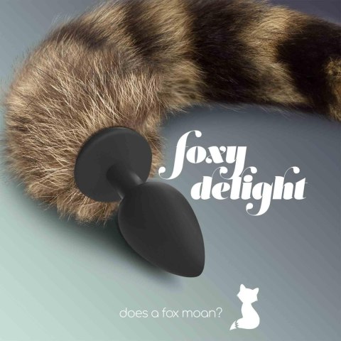 FOXY DELIGHT SILICONE ANAL PLUG WITH TAIL CRUSHIOUS Crushious - Lunyvan S.L.
