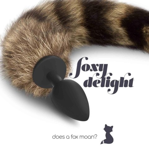 FOXY DELIGHT SILICONE ANAL PLUG WITH TAIL CRUSHIOUS Crushious - Lunyvan S.L.