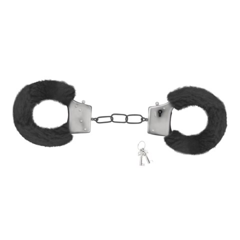LOVE CUFFS FURRY HANDCUFFS CRUSHIOUS BLACK Crushious - Lunyvan S.L.