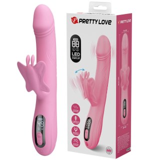 Pretty Love Bella Pink - Butterfly Rabbit Vibrator Baile - Boys of Toys Sp. z. o.o. (dystrybutor)