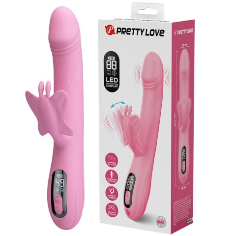 Pretty Love Bella Pink - Butterfly Rabbit Vibrator Baile - Boys of Toys Sp. z. o.o. (dystrybutor)