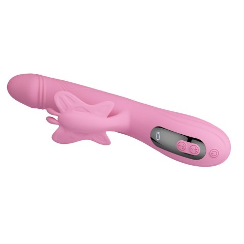 Pretty Love Bella Pink - Butterfly Rabbit Vibrator Baile - Boys of Toys Sp. z. o.o. (dystrybutor)