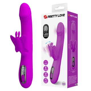Pretty Love Bella Purple - Butterfly Rabbit Vibrator Baile - Boys of Toys Sp. z. o.o. (dystrybutor)