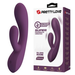 Pretty Love Rosolyn Purple - Rabbit Vibrator Baile - Boys of Toys Sp. z. o.o. (dystrybutor)