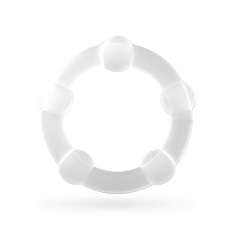 TRIPLE BEAD COCKRING SET CLEAR CRUSHIOUS Crushious - Lunyvan S.L.