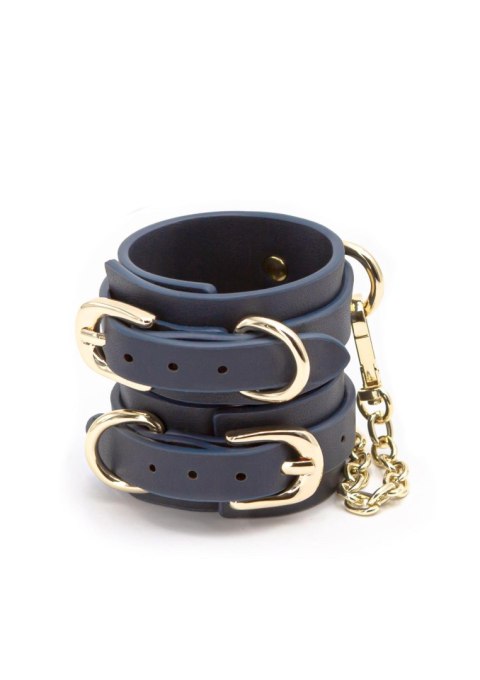 Bondage Couture Wrist Cuff Blue SCALA