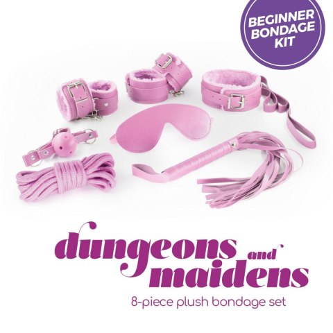 CRUSHIOUS DUNGEONS & MAIDENS BDSM KIT PINK Crushious