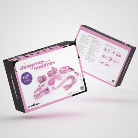 CRUSHIOUS DUNGEONS & MAIDENS BDSM KIT PINK Crushious
