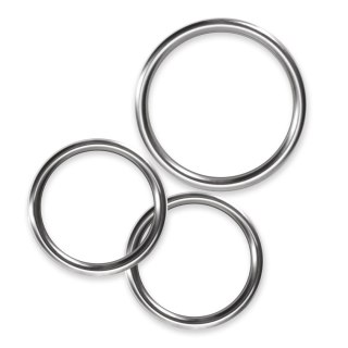 CRUSHIOUS METALEROS 3 METAL COCKRING SET Crushious - Lunyvan S.L.