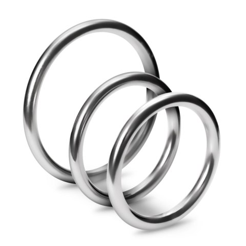 CRUSHIOUS METALEROS 3 METAL COCKRING SET Crushious