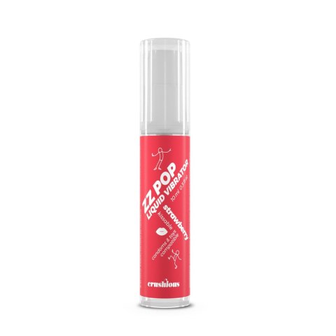 CRUSHIOUS ZZ POP LIQUID VIBRATOR STRAWBERRY AROMA 10ML Crushious - Lunyvan S.L.