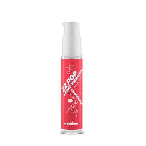 CRUSHIOUS ZZ POP LIQUID VIBRATOR STRAWBERRY AROMA 10ML Crushious