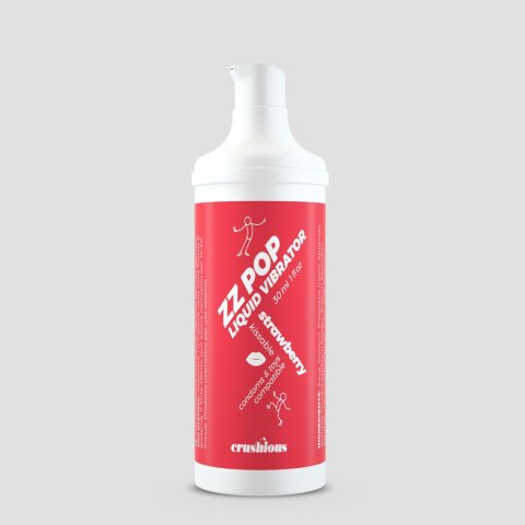 CRUSHIOUS ZZ POP LIQUID VIBRATOR STRAWBERRY AROMA 30ML Crushious - Lunyvan S.L.