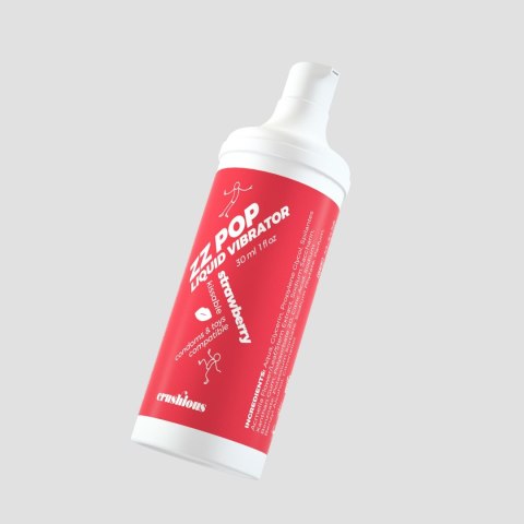 CRUSHIOUS ZZ POP LIQUID VIBRATOR STRAWBERRY AROMA 30ML Crushious