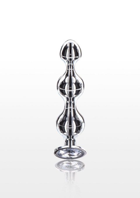 Diamond Star Beads Medium Silver SCALA